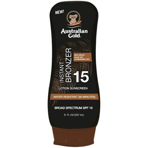 Australian Gold SPF15 Lotion With Bronzer 237 ml