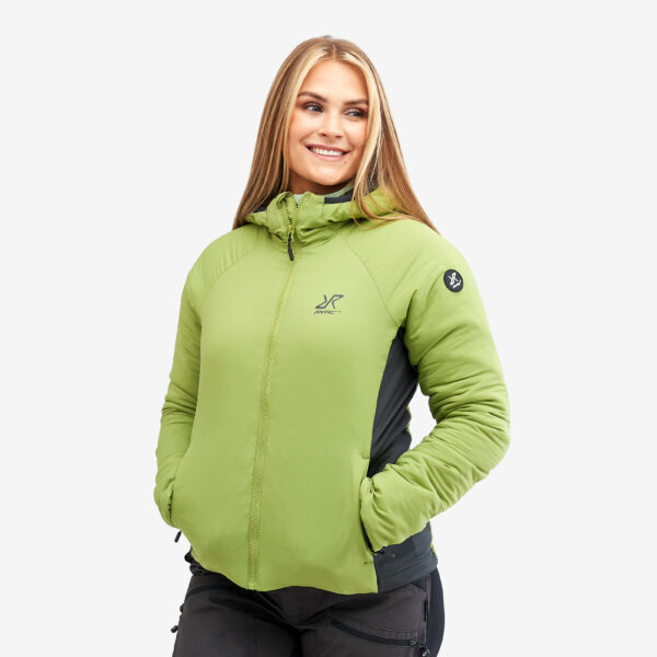 Helium Puffy Jacket Dame Grasshopper