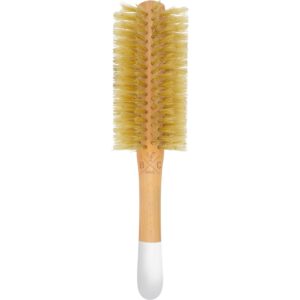 BACHCA Round Wooden Hair brush - 100% boar bristles