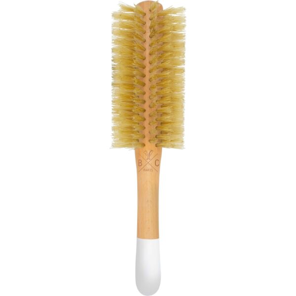 BACHCA Round Wooden Hair brush - 100% boar bristles