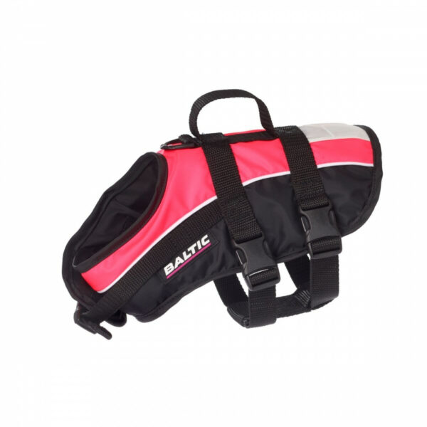 Baltic Mascot Flytevest Hund Rosa (M)