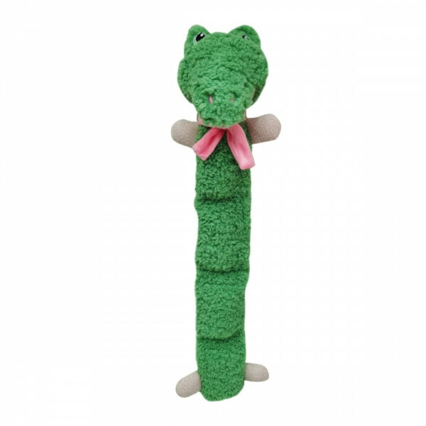 Bark-a-Boo Marshmallow Jungle Lang Alligator Multisqueaker