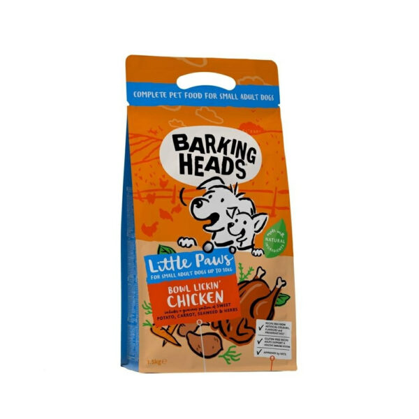 Barking Heads Small Breed Bowl Lickin' Chicken 1