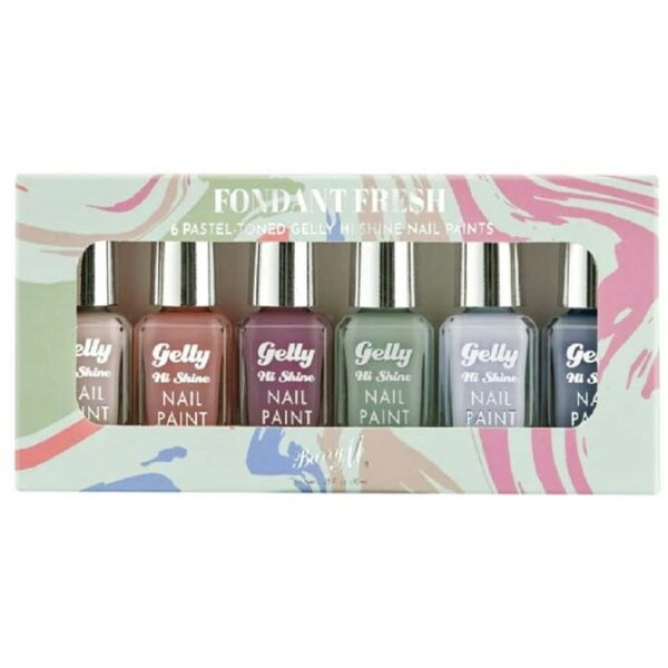 Barry M Nail Paint Gift Set Fondant Fresh