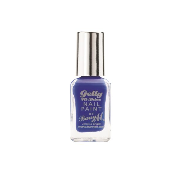 Barry M Gelly Hi Shine Nail Paint Paint Damson