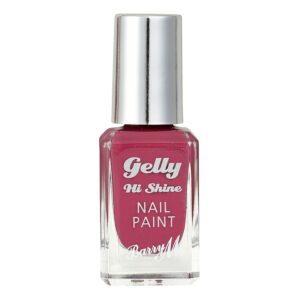 Barry M Gelly Hi Shine Nail Paint Rhubarb