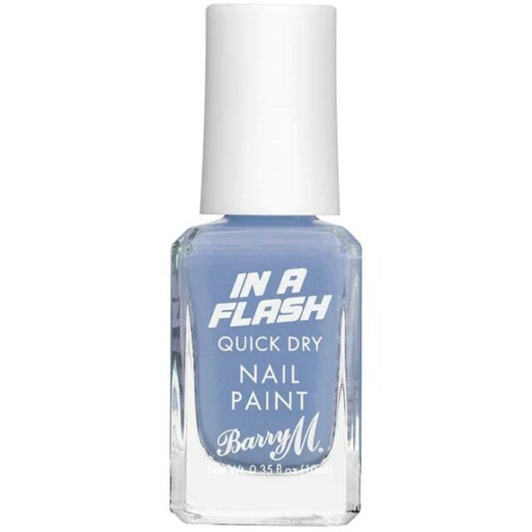 Barry M In A Flash Quick Dry Nail Paint  Brisk Blue