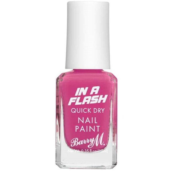 Barry M In A Flash Quick Dry Nail Paint  Pink Burst