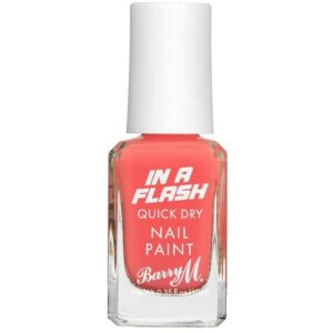 Barry M In A Flash Quick Dry Nail Paint  Snappy Red