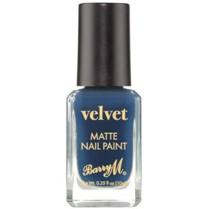 Barry M Matte Velvet Nails Silent Cove