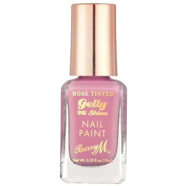 Barry M Rose Tinted Gelly Hi Shine Nail Paint Blushed