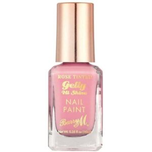 Barry M Rose Tinted Gelly Hi Shine Nail Paint Eden Rose