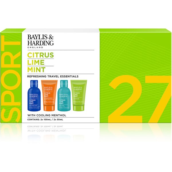 Baylis & Harding Men&apos;s Citrus Lime & Mint Face & Body 4 Set