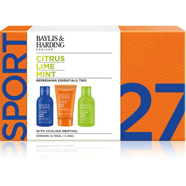 Baylis & Harding Men&apos;s Citrus Lime & Mint Face & Body Trio Set