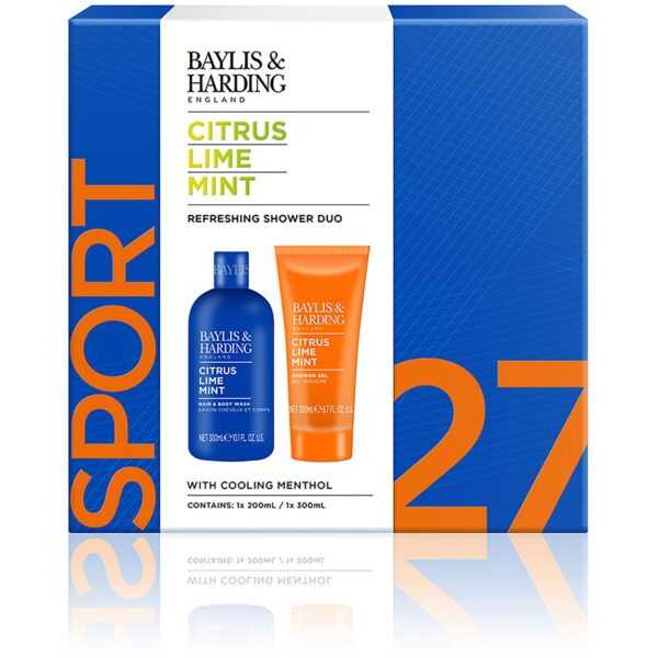 Baylis & Harding Men&apos;s Citrus Lime & Mint Hair & Body Duo Set