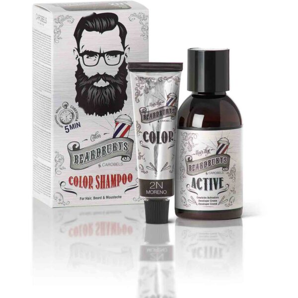 Beardburys Color Shampoo 2n Black