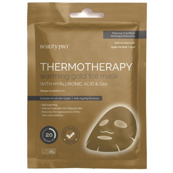 Beauty PRO Thermoatherapy Warming Gold Foil Mask 25 ml