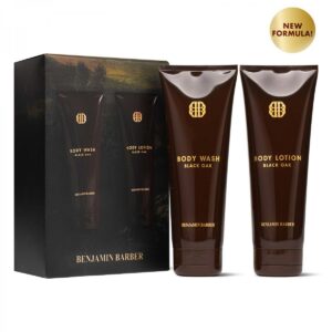 Benjamin Barber Gift Set Black Oak Body Duo