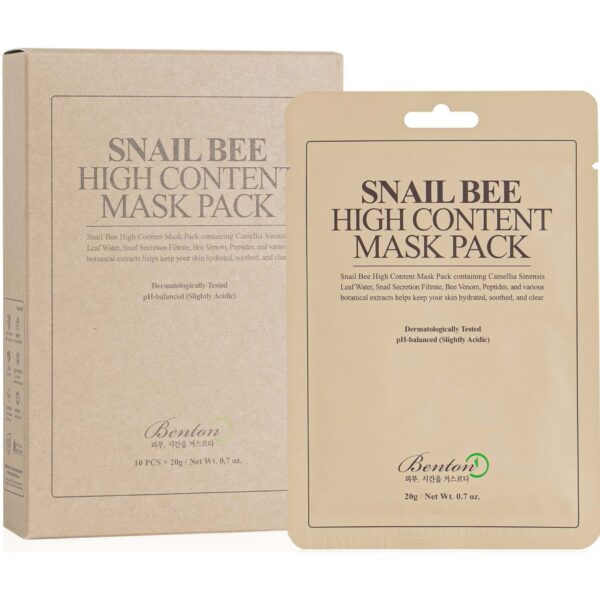 Benton Snail Bee High Content Mask Pack 20 g