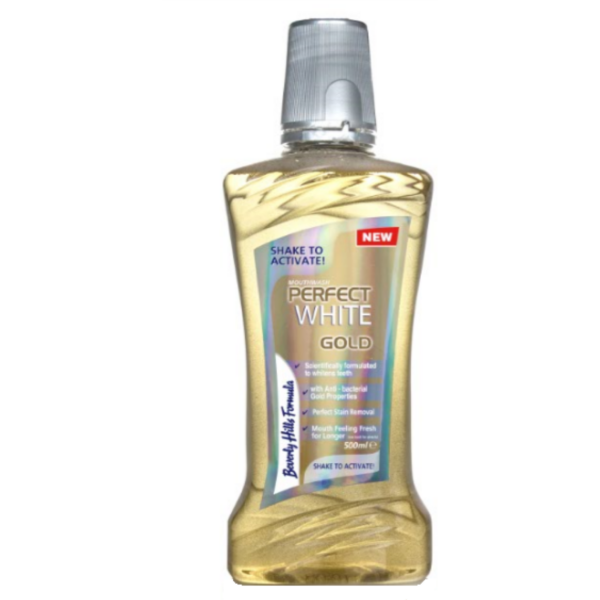 Beverly Hills Formula Perfect White Gold Mouthwash 500 ml