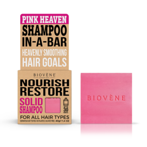 Biovène Nourish Restore Pink Heaven Solid Shampoo Bar