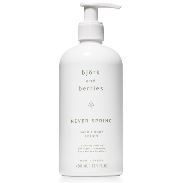 Björk and Berries Never Spring Hand & Body Lotion 400 ml