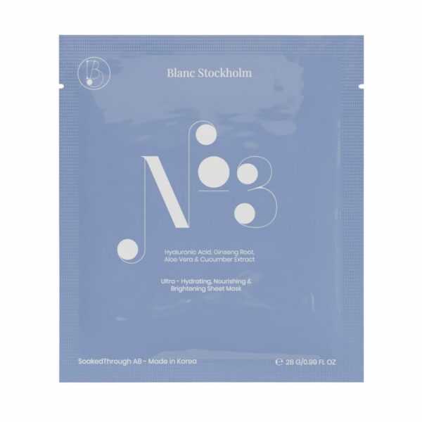 Blanc Stockholm Nourishing Sheet Mask No.3 28 g