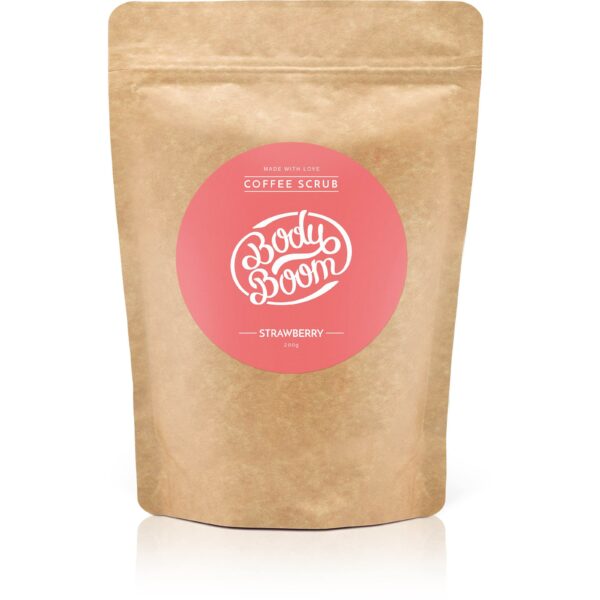 BodyBoom Coffee Scrub Sensual Strawberry 200 g