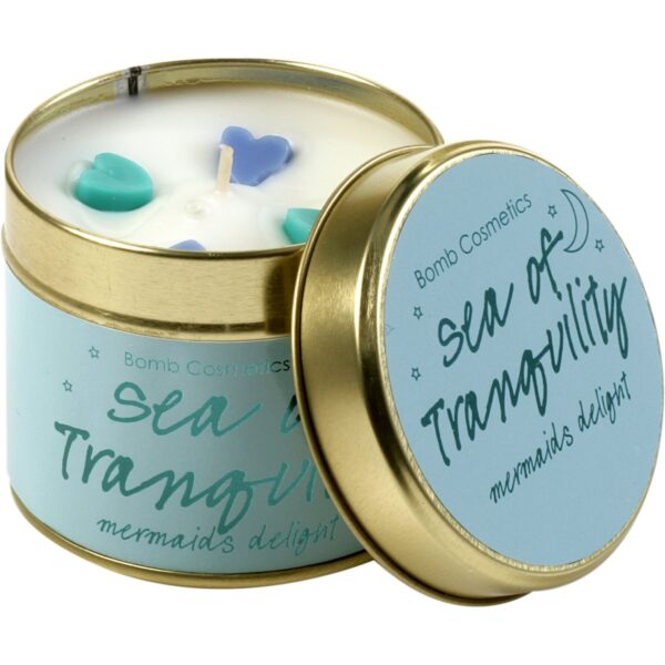 Bomb Cosmetics Tin Candle Sea of Tranquility