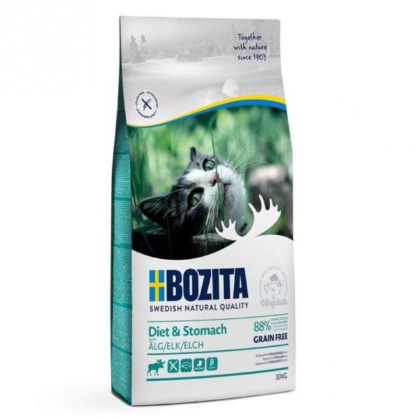 Bozita Diet & Stomach Grain Free Elk (10 kg)