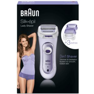 Braun Silk&Soft Bodyshave Braun Ladyshaver LS5560 Violet