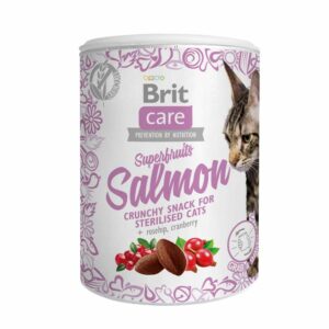 Brit Care Cat Snack Superfruits Salmon