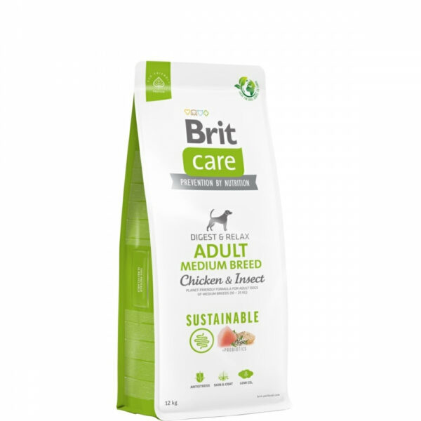 Brit Care Dog Sustainable Adult Medium Breed (12 kg)