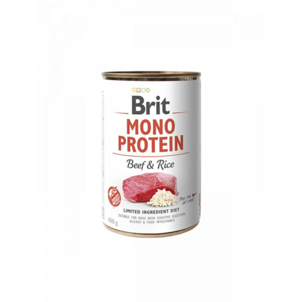 Brit Mono Protein Beef & Rice 400 g