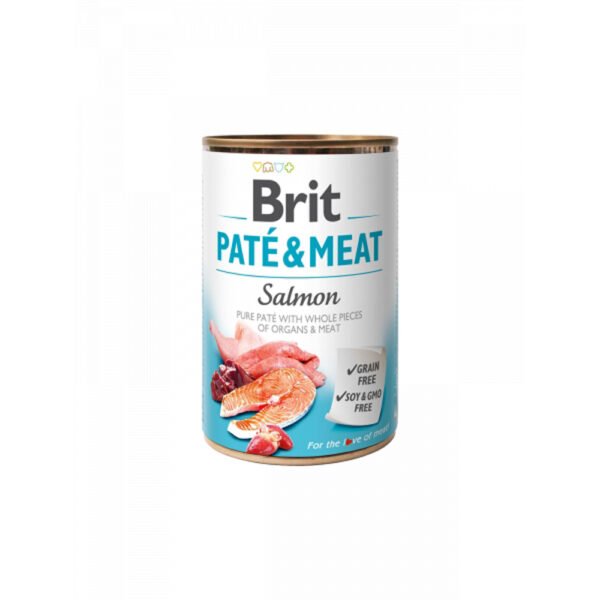 Brit Paté & Meat Salmon 400 g