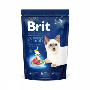 Brit Premium By Nature Cat Sterilized Lamb (1