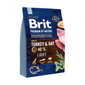 Brit Premium By Nature Dog Light Turkey & Oat (3 kg)