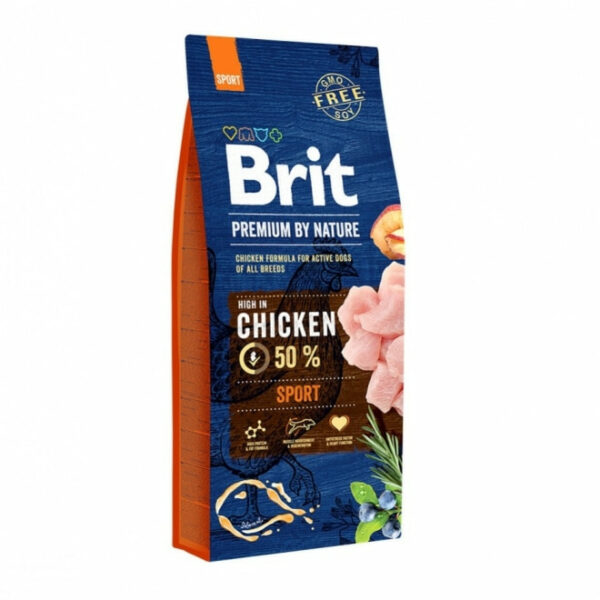 Brit Premium By Nature Dog Adult Sport Chicken 15 kg