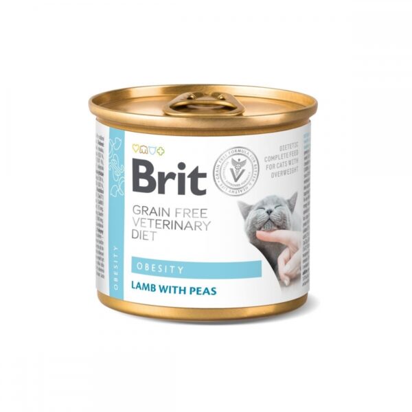 Brit Veterinary Diet Cat  Obesity Grain Free 200 g