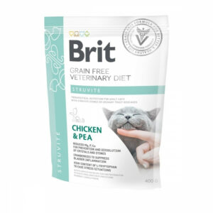 Brit Veterinary Diet Cat  Struvite Grain Free (400 g)