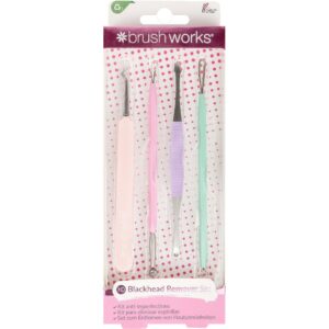 Brushworks HD Pastel Blackhead & Blemish Remover Set