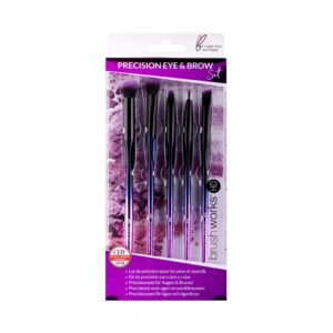 Brushworks HD Precision Eye & Brow Set