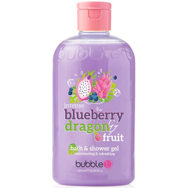 BubbleT Blueberry & Dragon Fruit Smoothie Bath & Shower Gel  500 ml