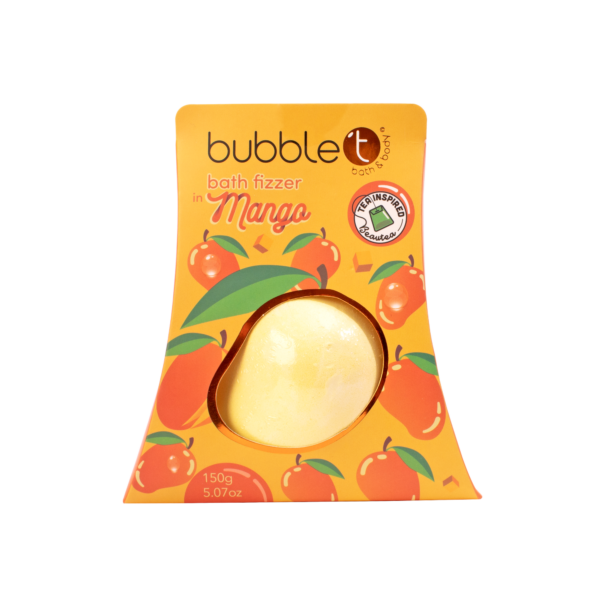 BubbleT Fruitea Bath Fizzer Mango