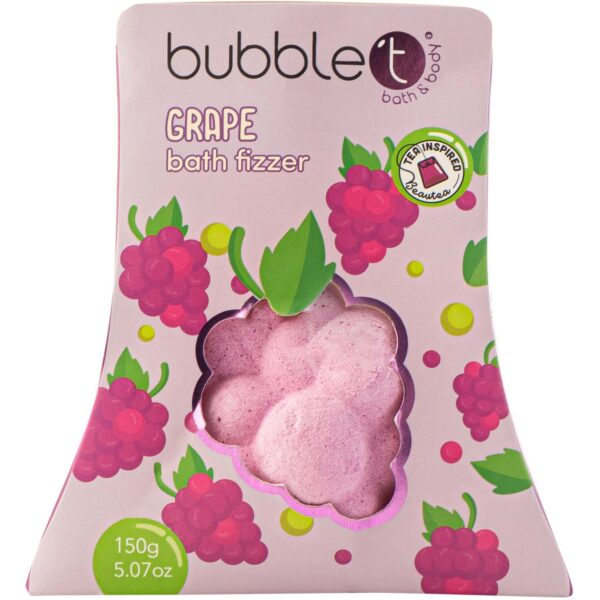 BubbleT Fruitea Grape Bath Fizzer  150 ml