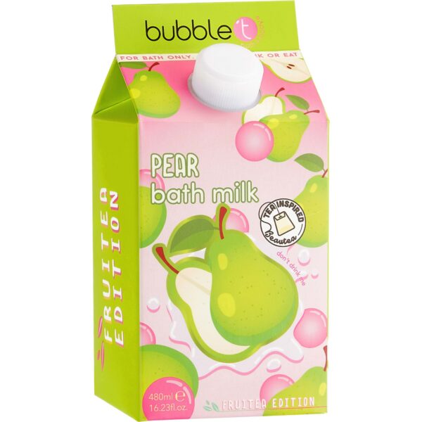 BubbleT Fruitea Pear Bath Milk  480 ml