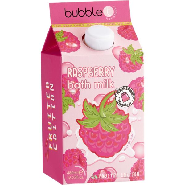 BubbleT Fruitea Raspberry Bath Milk  480 ml