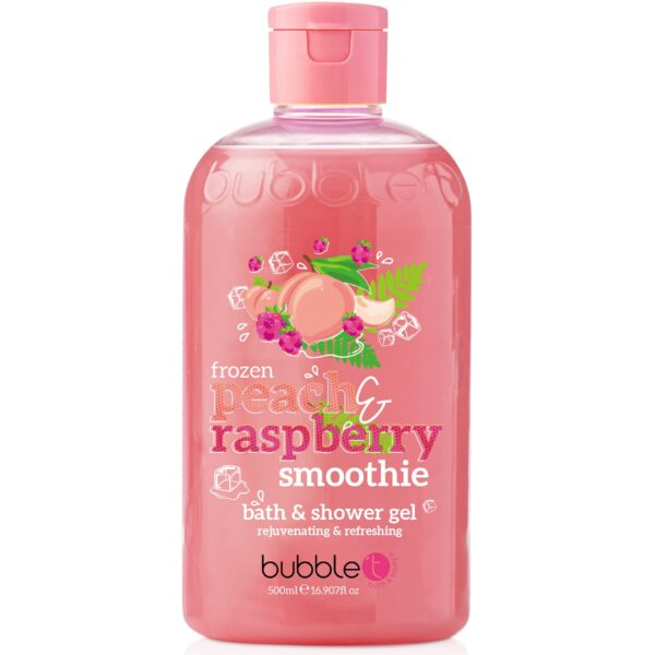 BubbleT Peach & Raspberry Smoothie Bath & Shower Gel  500 ml