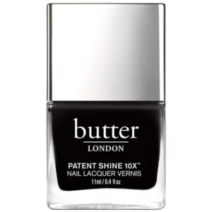 butter London Patent Shine 10X Nail Lacquer Union Jack Black