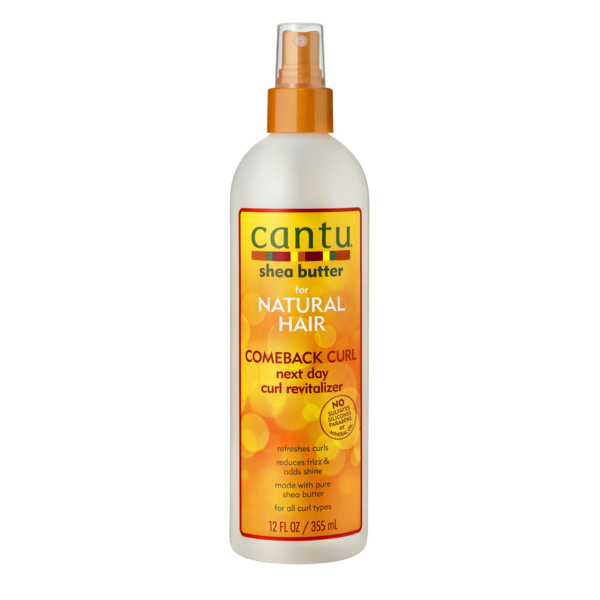 Cantu Shea Butter Natural Hair Comeback Curl Next Day Curl Revitalizer